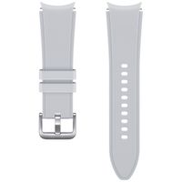 Samsung Original Ridge Sport Armband für die Samsung Galaxy Watch 4 / 5 / 6 / 7 - 20 mm - S/M - Silber