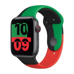 Apple Sport Armband für  Apple Watch Series 1 - 11 / SE / Ultra (44/45/46/49 mm) - Größe S/M - Black Unity