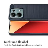 imoshion Brushed Back Cover für das Xiaomi Redmi Note 13 Pro (5G) / Poco X6 - Dunkelblau