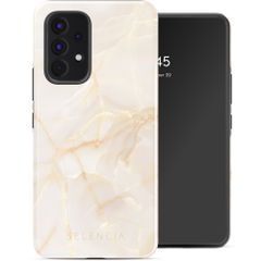 Selencia Vivid Back Cover Samsung Galaxy A53 - Golden Beige Marble