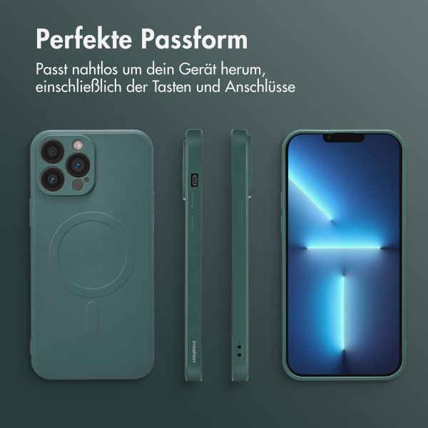 imoshion Color Back Cover mit MagSafe Apple iPhone 13 Pro Max - Dunkelgrün