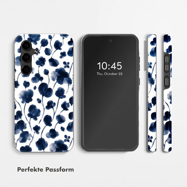 Selencia Vivid Back Cover Samsung Galaxy S24 FE - Midnight Blossom