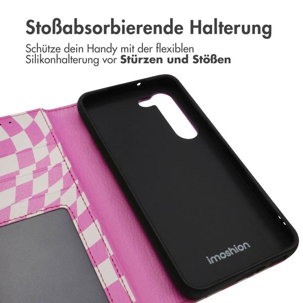 imoshion ﻿Design Klapphülle für das Samsung Galaxy S23 - Retro Pink