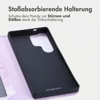imoshion Design Klapphülle Samsung Galaxy S25 Ultra - Purple Marble