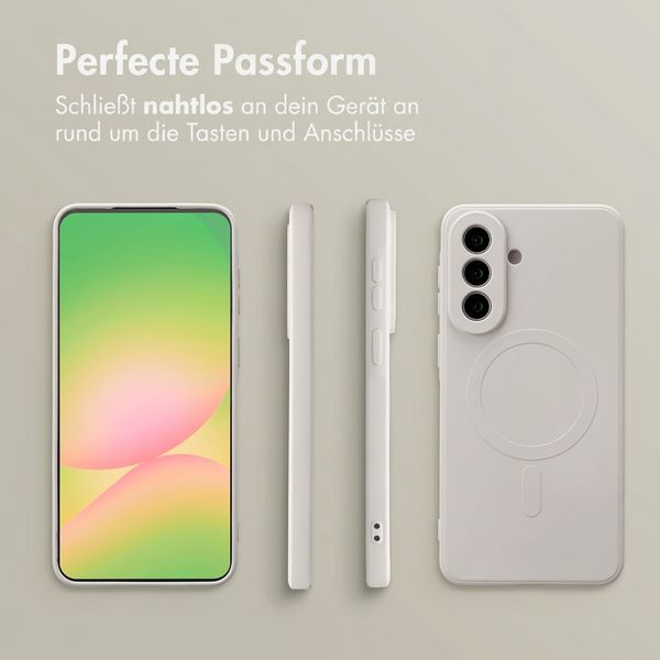 imoshion Color Back Cover mit MagSafe Samsung Galaxy A57 (5G) - Beige
