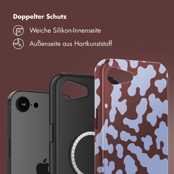 Selencia Vivid Rückabdeckung mit MagSafe Apple iPhone 16e - Moo'd Lavender Glow