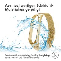 imoshion Mailändische Magnetarmband für das Xiaomi Mi Band 5 / 6 - Gold