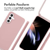 imoshion Silikonhülle mit Band Samsung Galaxy A56 - Sand Pink