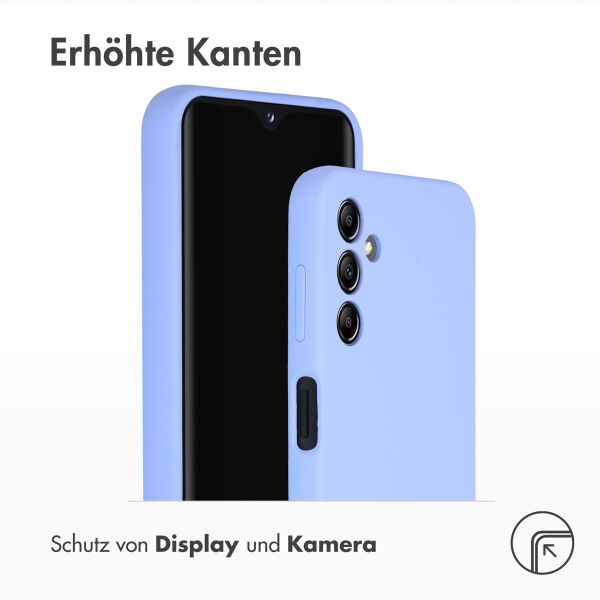 Accezz Liquid Silikoncase Samsung Galaxy A14 (5G) - Violett