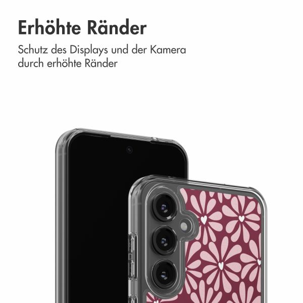 imoshion Design Hülle Samsung Galaxy S23 FE - Bloom Love Blush