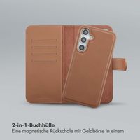 Selencia Olyn Abnehmbare Bookcase mit MagSafe Samsung Galaxy A35 / A55 - Braun