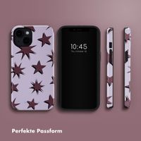 Selencia Vivid Rückabdeckung mit MagSafe Apple iPhone 14 - Stars Plum Lilac