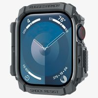 Spigen Rugged Armor™ Hülle für die Apple Watch Series 10 - 46 mm - Dunkelgrau