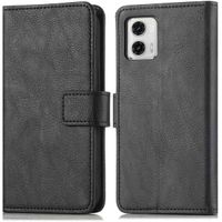 imoshion Luxuriöse Klapphülle Motorola Moto G73 - Schwarz