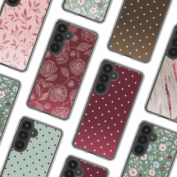 imoshion Design Hülle Samsung Galaxy S24 - Deep Rose