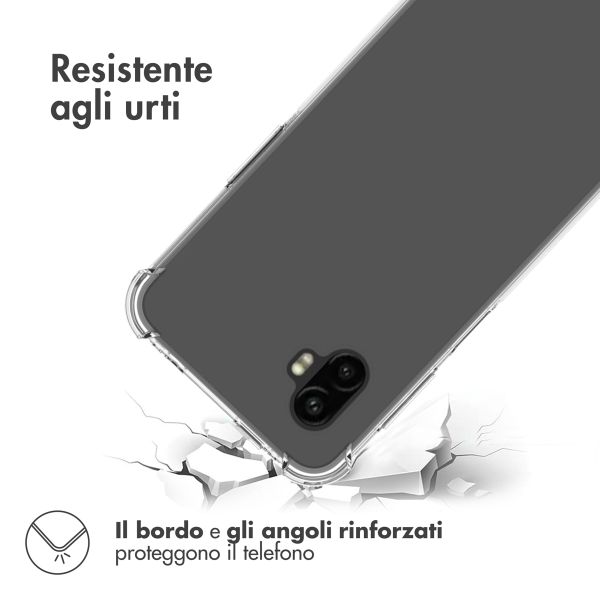 imoshion Shockproof Case Samsung Galaxy Xcover 6 Pro - Transparent