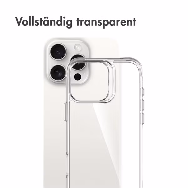 imoshion Rugged Air Case Apple iPhone 16 Pro - Transparent