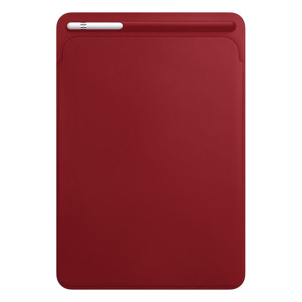 Apple Leather Sleeve iPad 9 (2021) 10.2 Zoll / 8 (2020) 10.2 Zoll / 7 (2019) 10.2 Zoll / Pro 10.5 (2017) / Air 3 (2019) - Red