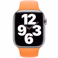 Apple Sport Band für Apple Watch Series 1 bis 9 / SE (38/40/41 mm) | Series 10 (42 mm) - Marigold