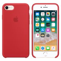 Apple Silikoncase Apple iPhone SE (2022 / 2020) / 8 / 7 - Red