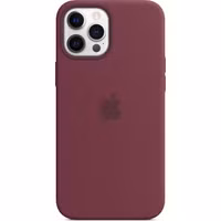 Apple Silikon-Case MagSafe Apple iPhone 12 Pro Max - Plum