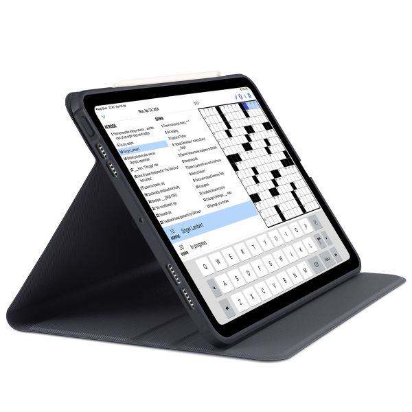 Pipetto Origami No5 Rotating Folio Case für das iPad Pro 13 (2024) M4 - Schwarz