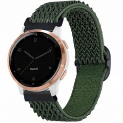 imoshion Elastisches Nylonarmband -   Universelle 18 mm Anschluss - Dunkelgrün