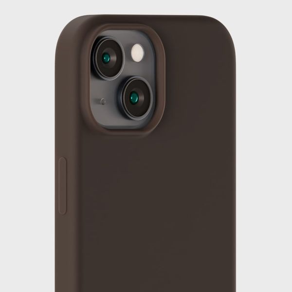Holdit Silicone Case für das Apple iPhone 14 / 13 - Chocolate