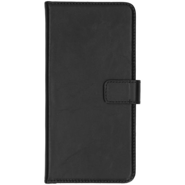 Selencia Echtleder Klapphülle Samsung Galaxy A51 - Schwarz