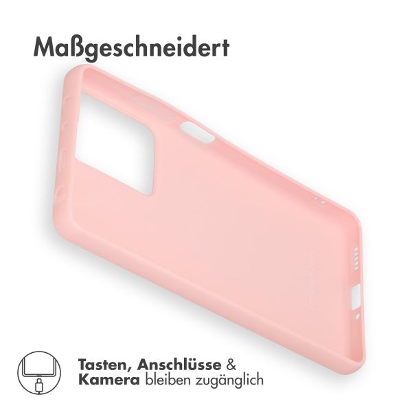 imoshion Color TPU Hülle für das Xiaomi Redmi Note 12 Pro / Xiaomi Poco X5 Pro 5G - Dusty Pink