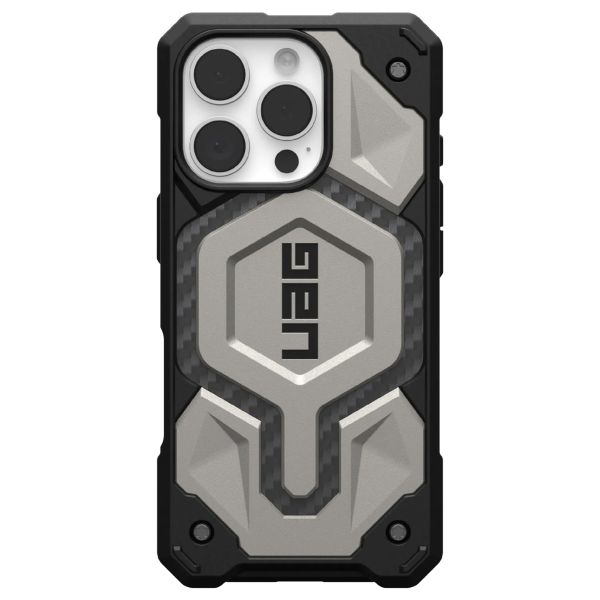 UAG Monarch Pro Backcover Apple iPhone 16 Pro - Titanium