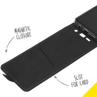 Accezz Flip Case Schwarz für das Samsung Galaxy A42