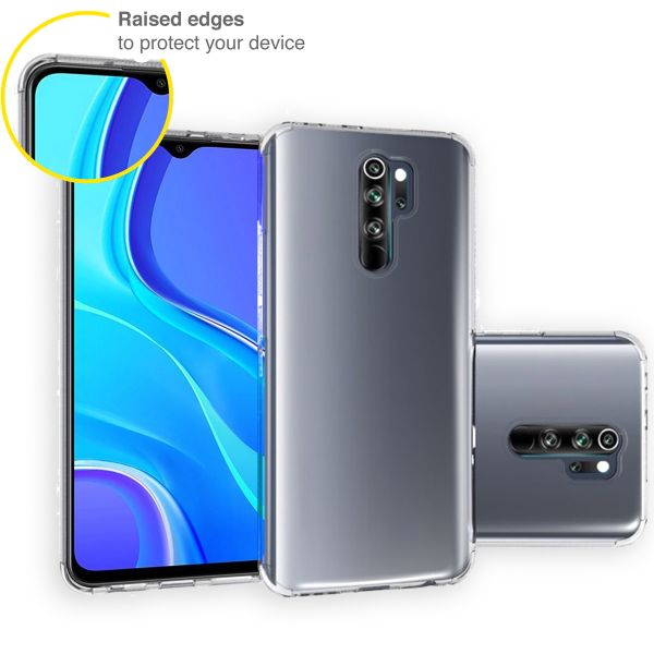 Accezz TPU Clear Cover für das Xiaomi Redmi 9 - Transparent