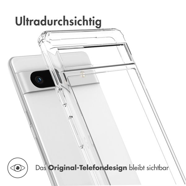 Accezz Xtreme Impact Case Google Pixel 8 - Transparent