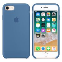 Apple Silikoncase Apple iPhone SE (2022 / 2020) / 8 / 7 - Denim Blue