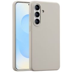 Accezz Liquid Silikoncase mit MagSafe Samsung Galaxy S26 Plus - Stone