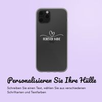 Hülle mit eigenem Foto und/oder Text Apple iPhone 12 (Pro) - Sierlijk hartje