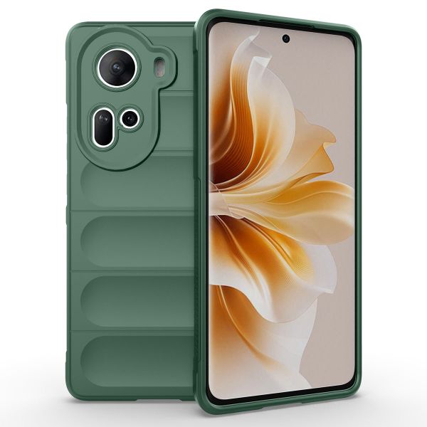 imoshion EasyGrip Back Cover für das Oppo Reno 11 - Dunkelgrün