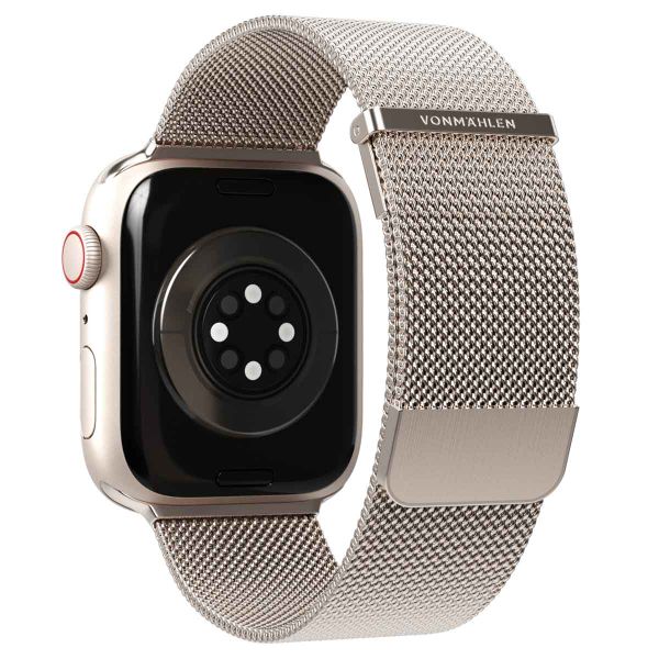 Vonmählen Milanese Loop 2 Armband für deine Apple Watch | 44/45/46/49 mm - Champagne