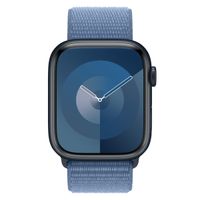 Apple Sport Loop Armband für das  Apple Watch Series 1 t/m 11 / SE / Ultra (44/45/46/49 mm) - Winter Blue