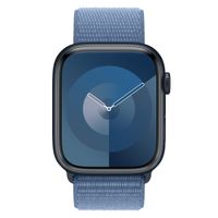 Apple Sport Loop Band für die Apple Watch Series 1 bis 10 / SE / Ultra (2) (44/45/46/49 mm) - Winter Blue