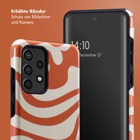Selencia Vivid Back Cover Samsung Galaxy A52(s) (5G/4G) - Dream Swirl Orange