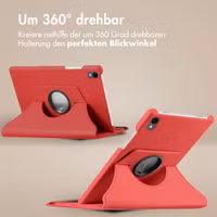 imoshion 360° drehbare Klapphülle Samsung Galaxy Tab S11 - Rot
