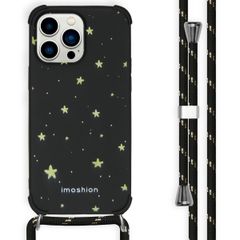 imoshion Design Hülle mit Band für das iPhone 14 Pro Max - Stars Gold