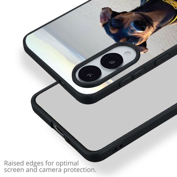 Gestalte deine eigene Gel Hülle Samsung Galaxy S25 Edge - Schwarz