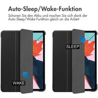 imoshion Trifold Klapphülle Apple iPad Air 11 Zoll (2025) M3 / (2024) M2 / Air 5 (2022) / Air 4 (2020) - Schwarz