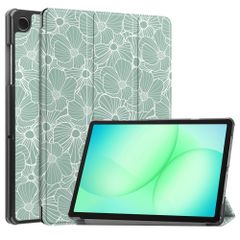imoshion Design Trifold Klaphülle Samsung Galaxy Tab A11 Plus / A9 Plus - Botanica