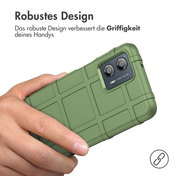 imoshion Rugged Shield Backcover für das Motorola Moto G53 - Grün