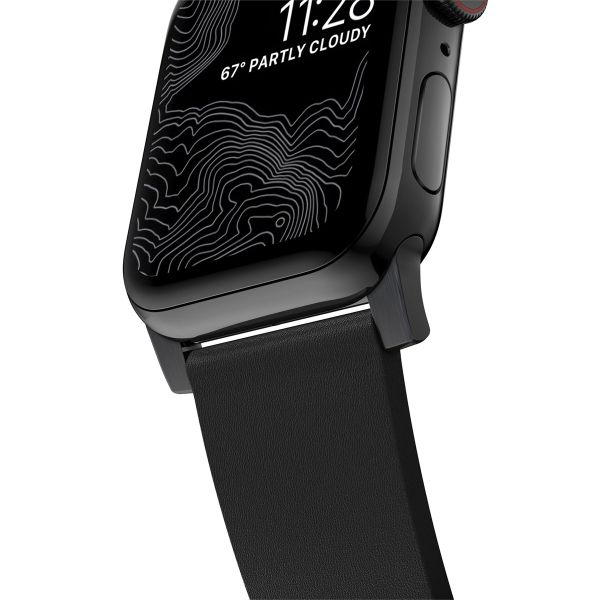 Nomad Active Pro Armband für das  Apple Watch Series 1 t/m 11 / SE / Ultra (44/45/46/49 mm) - Schwarz / Schwarz