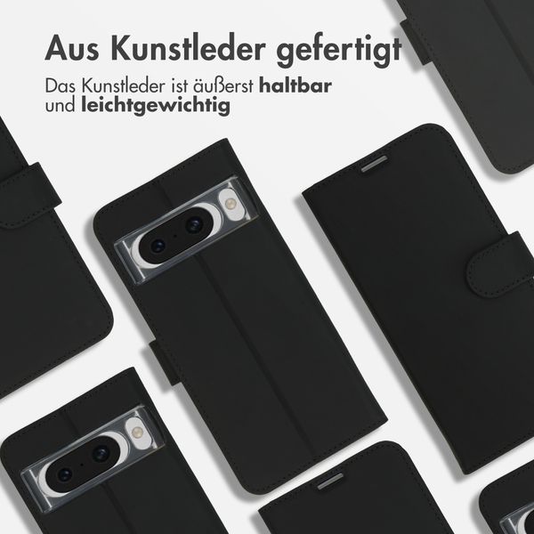 Accezz Wallet TPU Klapphülle für das Google Pixel 8 Pro - Schwarz